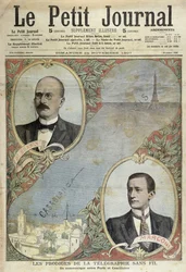 The Miracles of the Telegraphic System, illustration från Le Petit Journal, 24 november 1907
