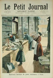 The New Auxiliary Post Office i Paris, från Le Petit Journal, 18 maj 1894