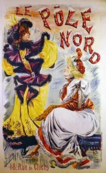 Nordpolen (färg litho)