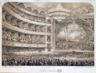 Opera Comique i Paris, 1850-60
