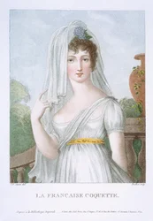 Den vackra franska flickan, ca 1816