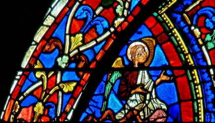 The Prodigal Son-fönstret: en ängel (w35)
