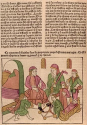 Livets stadier, från Le Livre des Proprietes des Choses av Barthelemy langlais, 1485 (träsnitt i färg)