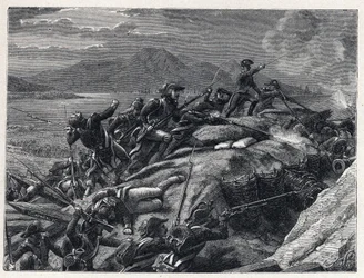 Terrorn under franska revolutionen: belägringen av Toulon från september till december 1793 av kapten Napoleon Bonapartes trupper mot staden som var allierad med de engelska styrkorna.