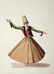 Turner, ottomansk tid, tredje kvartalet av 1700-talet (wc på papper)