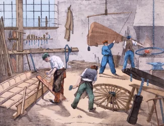 The Wheelright, ca 1860