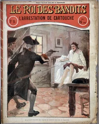 Gripandet av Cartridge - i "The King of the Bandits", nr 16
