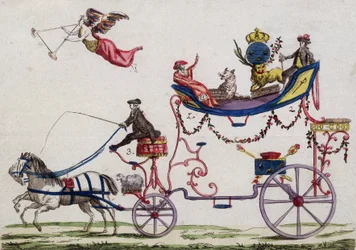 De tre ordernas avgång till Versailles i mars 1789