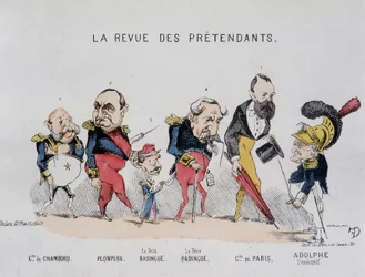 Pretentanternas tidning - Greven av Chambord (Henri Charles Ferdinand Marie Dieudonne d