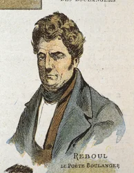 Poeten Reboul fick smeknamnet "The Boulanger de Nîmes" (1796 - 1864)