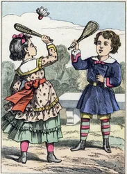 Ratten. Gravyr från bildalbumet "The games of childhood". Bildspråk av Epinal, sent 1800-tal. 32 sidor. Mått: 20x14cm