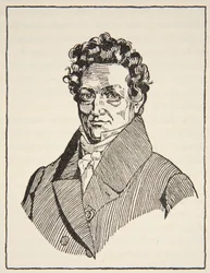 Thenard, illustration från History of the French Nation, Sciences, Volumes I & II, av Gabriel Hanotaux (1853-1944), 1924