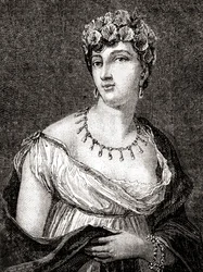 Thérésa Cabarrus, Madame Tallien, från Historien om den franska revolutionen av Louis Blanc