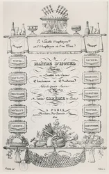 Titelsidan för "Den franske butlern", av Antonin Carême