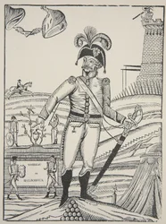 Malborouks grav, ca 1722