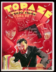 "Topaze" ca 1935-39 (affisch)