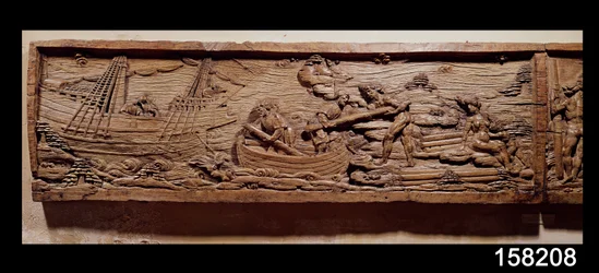 Handel med trä från Brasilien, ca 1550 (trä)