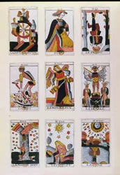 Traditionella tarotkort
