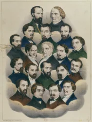 Rättegången i Bourges mot de franska republikanska ledarna för demonstrationen i Paris den 15 maj 1848