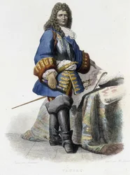 Vauban - i "" Le Plutarque Français "", red. Mennechet