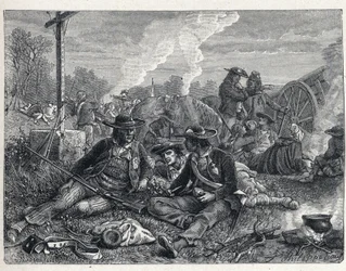 Vendee Wars (1793-1796): läger av vendeanska uppror.