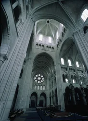 Vy över korsningstornet mot sydväst, färdigt c.1230