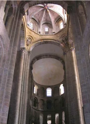 Utsikt över långhuset, c.1050