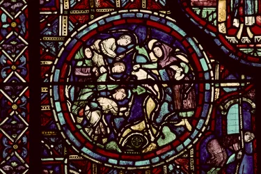 Vinodlare som beskär vinrankorna, 1200-talet