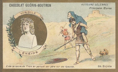 Vergilius (70 f.Kr. J-C-19 f.Kr.), latinsk poet, författare till "L