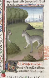 Vilda katter, från jaktboken av Gaston Phebus de Foix (1331-91)