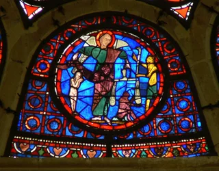 Fönster Ww föreställande St Michael