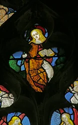 Fönster föreställande St Agnes, 1505-10