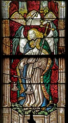 Fönster w15 föreställande St Michael