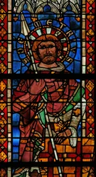 Fönster w203 föreställande St Demetrius