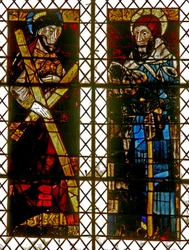 Fönster w8 föreställande St Andrew, St Anthony