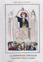 Womens Club under kommunen, 1871