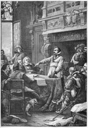 Jean Guitons ed (1585 -1654) lånades ut till Hotel de Ville den 2 maj