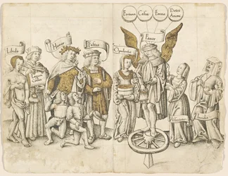 En dialog om mänsklig gunst (recto) [fol. 15 verso / 16 recto]