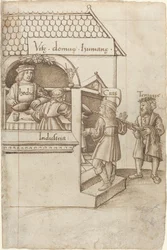 "Sitt inte på kornmåttet" [fol. 12 recto]