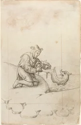 ”Du binder fast en delfin i svansen” [fol. 17 recto]