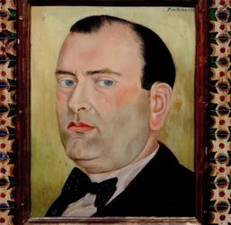 Porträtt av Alberto Misrachi