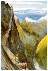 Nerpani-spåret, Tibet, 1898.