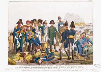Marskalk Durocs död i slaget vid Bautzen den 22 maj 1813