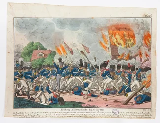 The Heroic Blucher in battle, 16 juni 1815, 1815