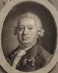 Porträtt av kompositören Johann Heinrich Rolle 1716-1785, 1780.