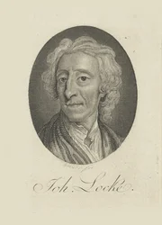 Porträtt av läkaren och filosofen John Locke 1632-1704, ca 1770.