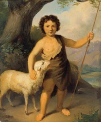 Johannes Döparen som barn