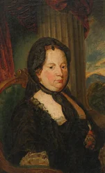 Kejsarinnan Maria Theresa i sorg