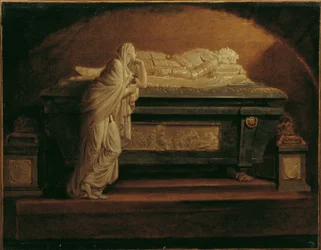 Kejsar Leopold II:s grav av Franz Anton Zauner i Augustinerkyrkan