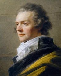 Porträtt av Johann Nepomuk Hunczovsky, målning av Heinrich Friedrich Fuger (1751-1818)